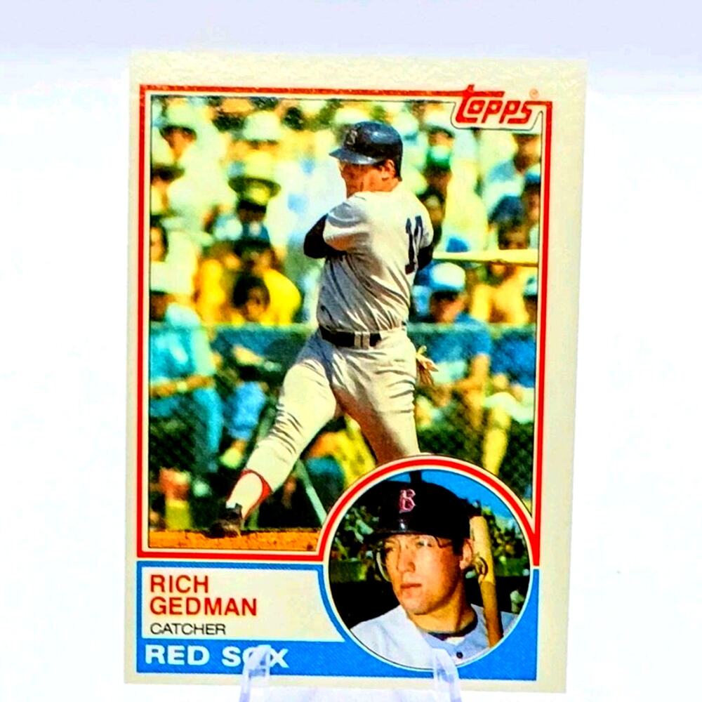 1983 Topps - Rich Gedman #602